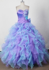 Amazing Ball Gown Sweetheart Neck Floor-length Quinceanera Dress