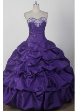 2012 Beautiful Ball Gown Sweetheart Floor-length Qunceanera Dress