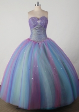 Beautiful Ball Gown Sweetheart Floor-length Quincenera Dresses