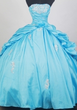 Gorgeous Ball Gown Strapless Floor-length Quinceanera Dress