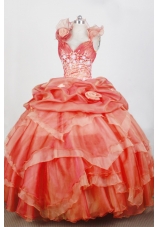 Gorgeous Ball Gown Sweetheart Neck Floor-length Quinceanera Dress