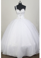 2012 Elegant Ball Gown One Shoulder Neck Floor-Length Quinceanera Dresses