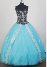 2012 Elegant Ball Gown Sweetheart Floor-Length Quinceanera Dresses