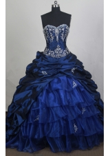 Beautiful Ball gown Sweetheart-neck Chapel Train Quinceanera Dresses