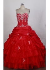 Beautiful Ball gown Sweetheart-neck Chapel Train Quinceanera Dresses