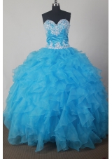 DiscountA-line Strapless Floor-length Taffeta Quinceanera Dress