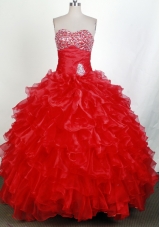 Gorgeous Ball Gown Sweetheart Floor-length Quinceanera Dress