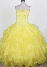 Gorgeous Ball Gown Sweetheart Floor-length Quinceanera Dress