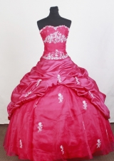 Perfect Ball Gown Sweetheart Floor-length Quinceanera Dress