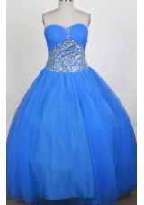 Pretty A-line Sweetheart Floor-length Quinceanera Dress