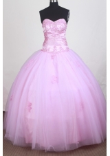 Pretty A-line Sweetheart Floor-length Quinceanera Dress