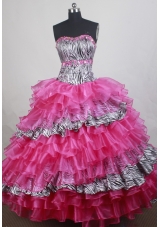 Wonderful Ball gown Strapless Floor-length Quinceanera Dresses