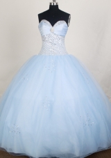 Perfect Ball Gown Sweetheart Floor-length Quinceanera Dress