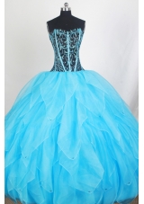 Perfect Ball Gown Sweetheart Floor-length Quinceanera Dress