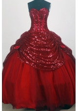 Pretty Ball Gown Sweetheart Floor-length Quinceanera Dress