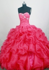 Pretty Ball Gown Sweetheart Floor-length Quinceanera Dress