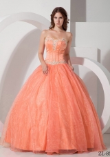 Beautiful Ball Gown Sweetheart Appliques with Beading Quinceanera Dresses