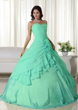 New Style Sweetheart Chiffon Quinceanera Dresses with Beading