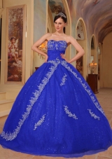 2014 Brand New Sweetheart Beading Quinceanera Dresses in Royal Blue