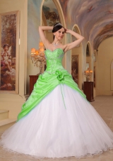 New Style A-Line Sweetheart Beading Long Quinceanera Dresses