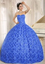 2014 New Style Embroidery Sequins Sweetheart Quinceanera Dresses