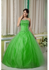 Cheap Sweetheart Beading 2014 Puffy Quinceanera Dresses