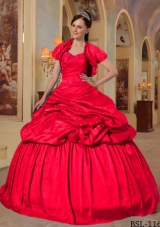 2014 Inexpensive Puffy Sweetheart Beading Quinceanera Dress