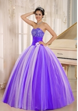 2014 New Arrival Strapless For Quincanera Dress with Appliques