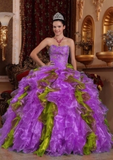 Exclusive Puffy Sweetheart Beading Quinceanera Dresses for 2014