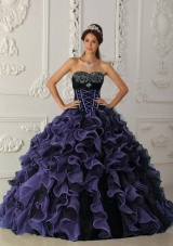 Puffy Sweetheart 2014 Pretty Beading Quinceanera Dresses