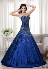 Princess Sweetheart Beading and Embroidery Morden Quinceanera Dresses