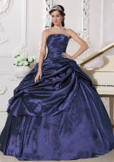 Discount Ball Gown Strapless Beading Pretty Quinceanera Dresses