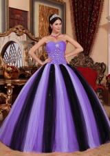 2014 Super Hot Sweetheart Beading Puffy Quinceanera Gowns