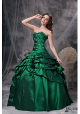 Ball Gown Sweetheart 2014 Spring Quinceanea Dresses with Appliques