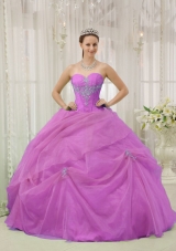 Ball Gown Sweetheart Appliques Dresses For a Quince with Appliques