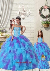 Organza Appliques Princesita Dress with Beading and Ruffels