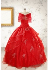 New Style Strapless Quinceanera Dresses with Appliques