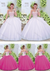 Elegant Ball Gown Sweetheart Quinceanera Dresses with Beading