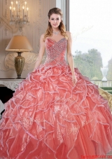 Sophisticated Sweetheart Ruffles and Beading Quinceanera Dresses for 2015