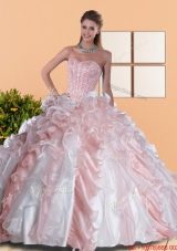 2015 Exclusive Sweetheart Quinceanera Dresses with Beading and Ruffles