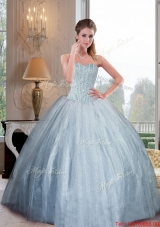 Elegant Sweetheart Ball Gown Quinceanera Dresses with Beading