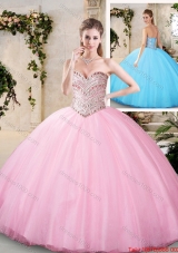 2016 Modern Beading Quinceanera Gowns with Sweetheart