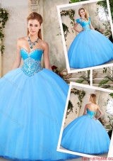 Elegant Sweetheart Quinceanera Dresses with Beading