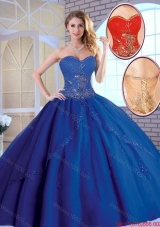 Exclusive Royal Blue Quinceanera Dresses with Appliques