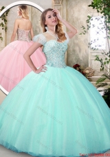 Fashionable Sweetheart Quinceanera Dresses with Beading