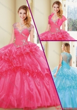 New Arrivals Straps Quinceanera Dresses with Beading and Ruffles