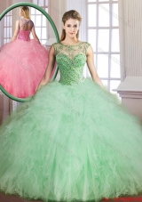 Classical Sweetheart Quinceanera Gowns with Beading and Ruffles