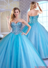 Elegant Ball Gown Sweetheart Quinceanera Dresses with Beading