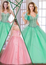 Exclusive Sweetheart Quinceanera Dresses with Beading