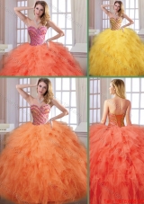 New Arrivals Fall Sweetheart Quinceanera Dresses with Floor Length